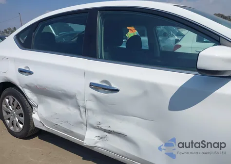 2015 Nissan Sentra S z USA, uszkodzony, nr VIN 3N1AB7AP2FY321476